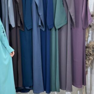 Solid Plain Abaya Burqa