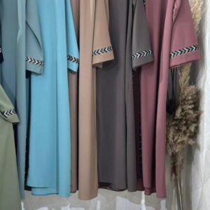 Women Solid A-line Abaya Burqa